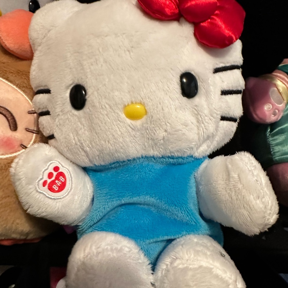 Hello Kitty Build A Bear Beanie Plush - New with tags